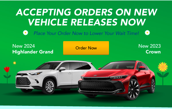 Order Your New Vehicle
